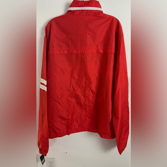 COPY - Enyce Men’s Full Zip Jacket White Red Size XXX - Picture 3 of 12